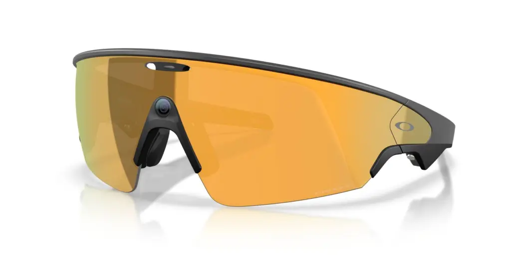 Sportowe okulary Oakley Meta z pomarańczową szybą